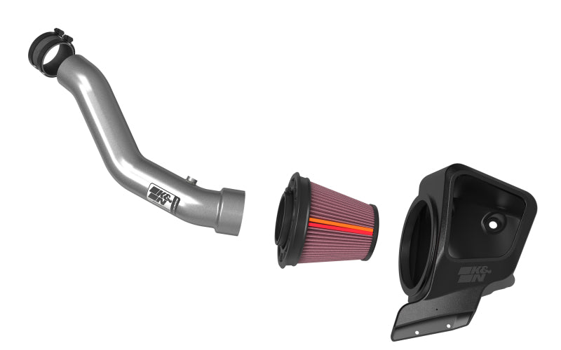 K&N 70-1572 Aluminum Cold Air Intake For Jeep Grand Cherokee 16-22