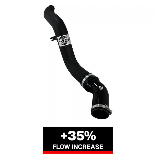 aFe Bladerunner 3in Black Tube Hot Side | Dodge 3500 (46-20178-B)