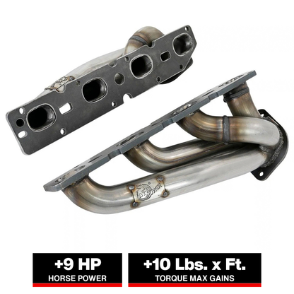aFe Twisted Steel SS Shorty Header | Dodge Challenger/Charger V8 (04-26) (48-32021)