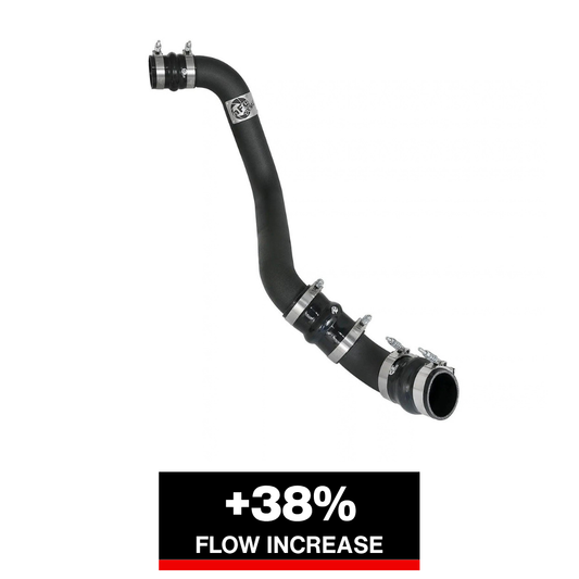 aFe Bladerunner 3in Intercooler Hot Side Tube | GM Diesel 15-19 L5P (46-20338-B)