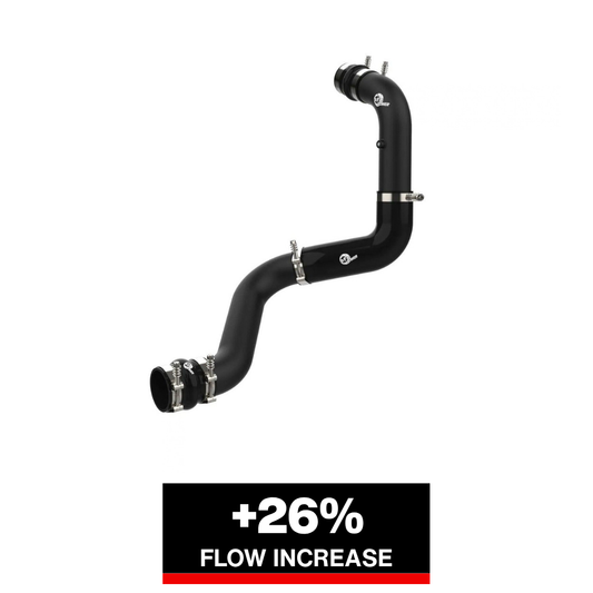 aFe 20-23 GM Diesel V8 6.6L BladeRunner 3in Aluminum Hot Charge Pipe | GM 20-26 (46-20448-B)
