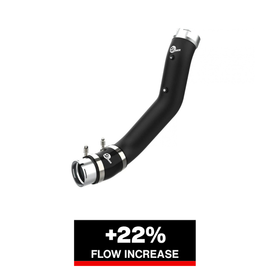 aFe BladeRunner 3.5in Aluminum Charge Pipe | GM Diesel Trucks 19-26 (46-20449-B)