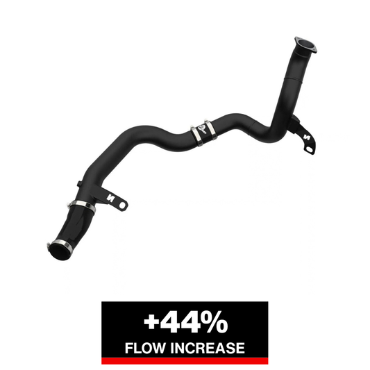 aFe BladeRunner 2-1/4-2-1/2in Aluminum Hot Charge Pipe | Hyundai Veloster N (46-20768-B)