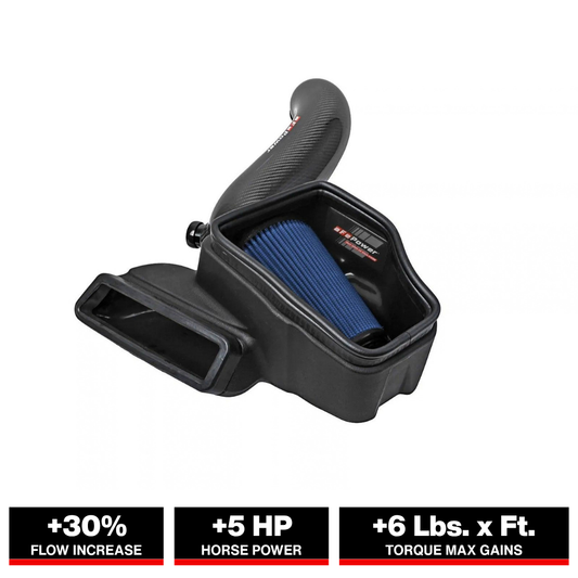 aFe Carbon Fiber Intake System 15-19 VW Golf R MKVII L4-2.0T | Fit 2012-2020 Audi VW (57-10016R)
