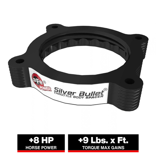 aFe 20-22 Nissan Frontier V6-3.8L Silver Bullet Throttle Spacer (46-36011B)