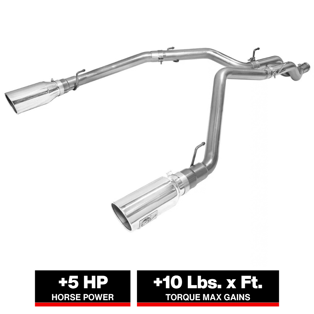 aFe MACHForce XP DPF-Back 3in SS Exhaust | Dodge Ram 1500 V6 3.0L EcoDiesel (49-42044-P)