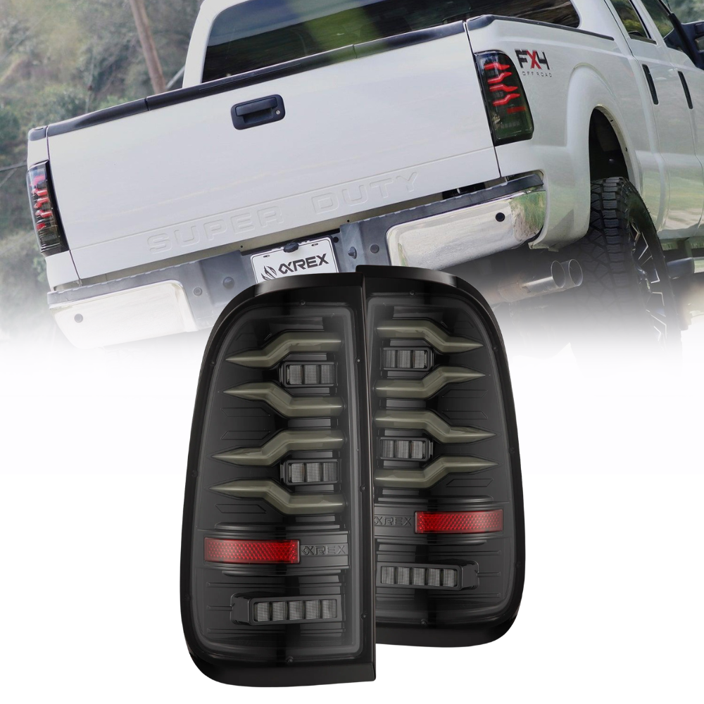 AlphaRex LUXX-Series LED Tail Lights | Ford F150/F250/F350 (97-16) (658001)