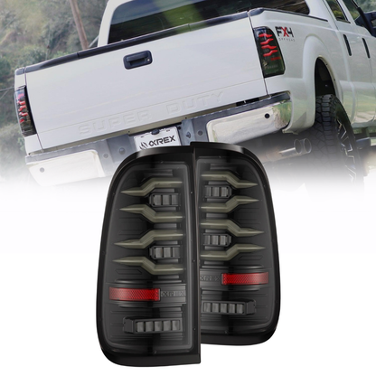 AlphaRex LUXX-Series LED Tail Lights | Ford F150/F250/F350 (97-16) (658001)