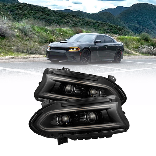 AlphaRex Dodge Charger LUXX LED Proj Headlights | Dodge 11-24 (880579)