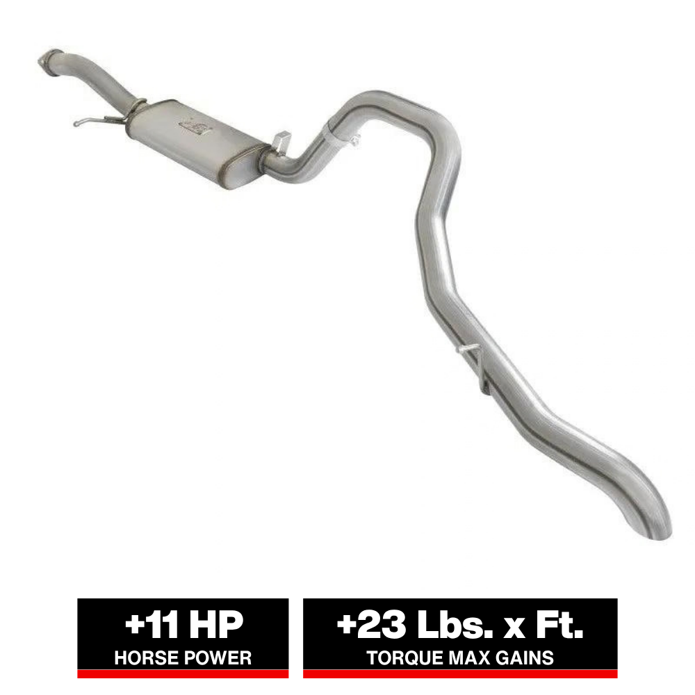 aFe 49-46119 Mach Force-Xp Cat-Back Exhaust for Nissan Patrol Y61 01-19 L6-4.8L