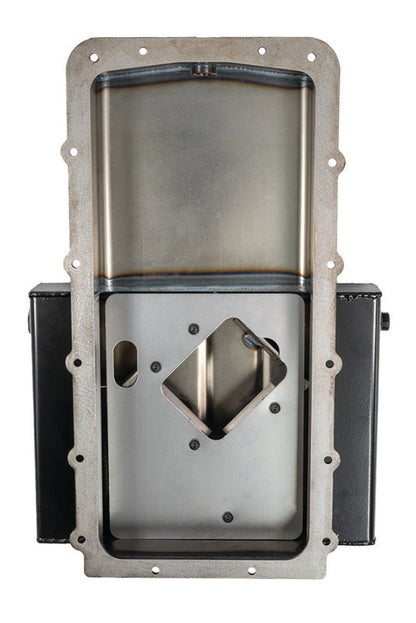 Moroso Ford 5.0 Coyote/Cobra (w/Rear Sump) Road Race Baffled Wet Sump 9.5qt 4.5in Steel Oil Pan