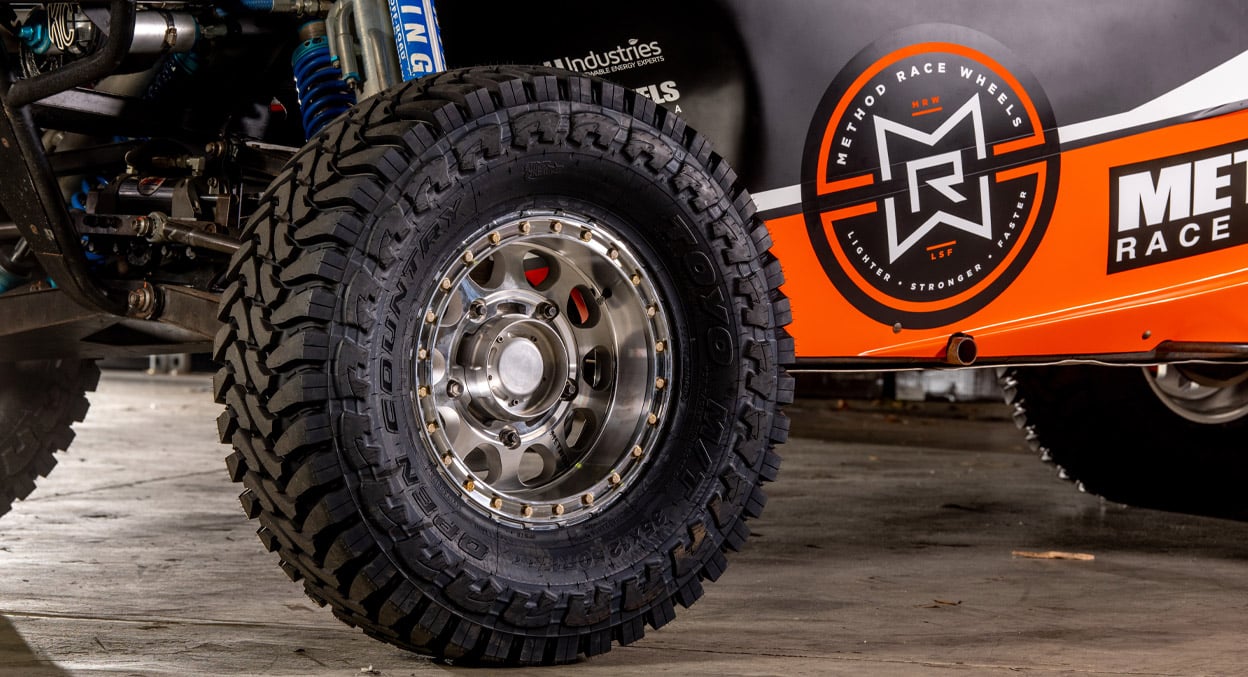 (set of 4) Method MR103 Buggy Beadlock Machined - Raw | 15x7" -45mm | 5x205mm Wheel