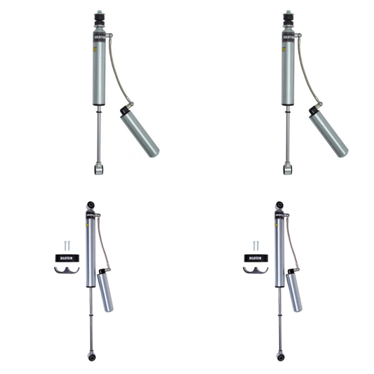 Bilstein B8 5160 w/ Remote Reservoir Shocks Set w/4-6" lift - 2001-2006 GMC Sierra 1500 HD 4WD RWD