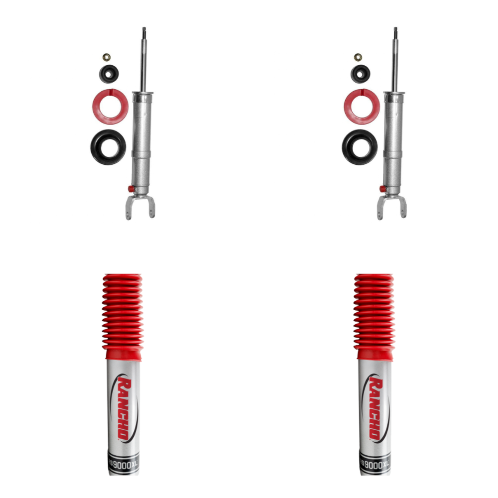 Rancho RS9000XL Adjustable Strut & Shocks Set w/0" lift - 2009-2018 Ram 1500 4WD