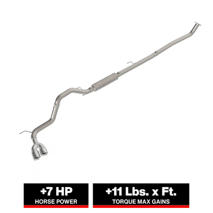 aFe 4936088-P Vulcan SS Exhaust 3in Rear Side Exit Toyota Hilux 15-26