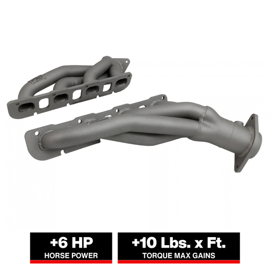 aFe Twisted Steel 304SS Short Header | Dodge Challenger 15-22 V8-6.2/6.4L (48-32031-T)