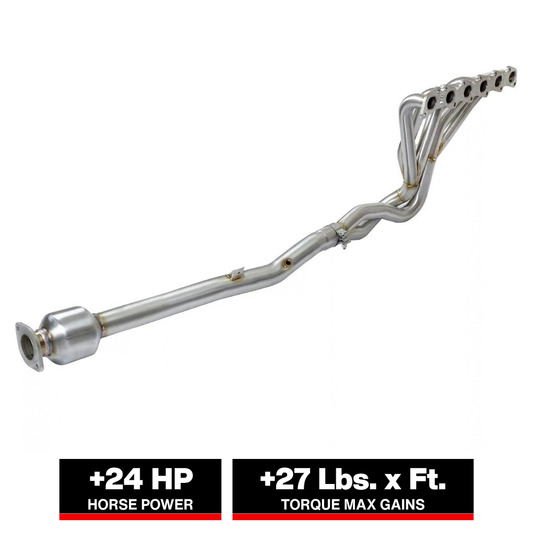 aFe Twisted Steel Long Tube Header | Nissan Patrol (48-36105-YC)