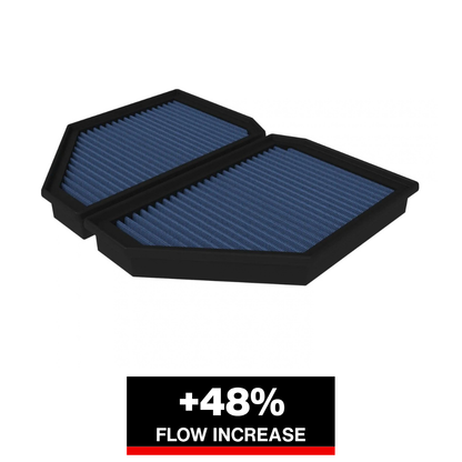 aFe 20-25 BMW X5/X6 M (F95/F96) V8-4.4L Magnum FLOW OE Replacement Air Filter w/ Pro 5R Media (Pair)