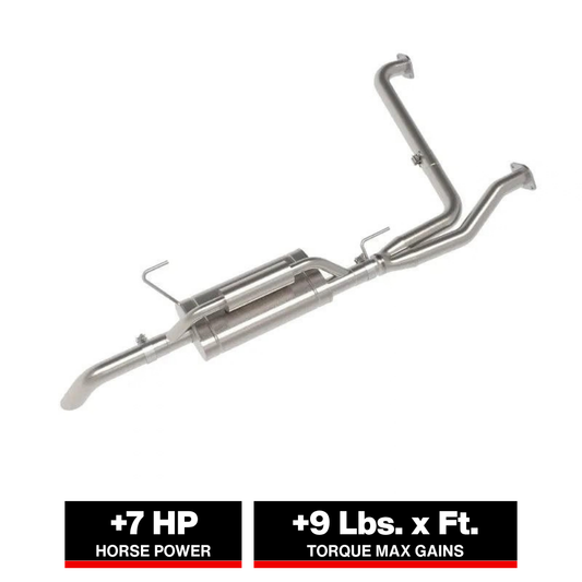 aFe 2022+ Nissan Frontier V6 ROCK BASHER SS Cat-Back Exhaust System