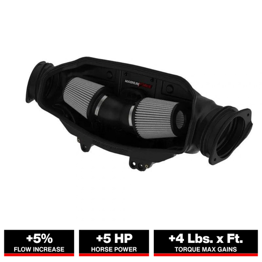 aFe 20-23 Chevy Corvette C8 Magnum FORCE Stage-2 Cold Air Intake w/ Pro DRY S Filters