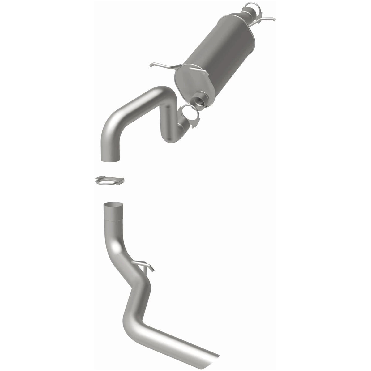 BRExhaust 00-05 Ford Excursion 5.4L V8/6.8L V10 Replacement Exhaust System