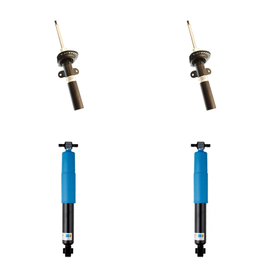 Bilstein B4 OE Replacement Strut & Shocks Set - 2002-2008 Jaguar X-Type (46mm)