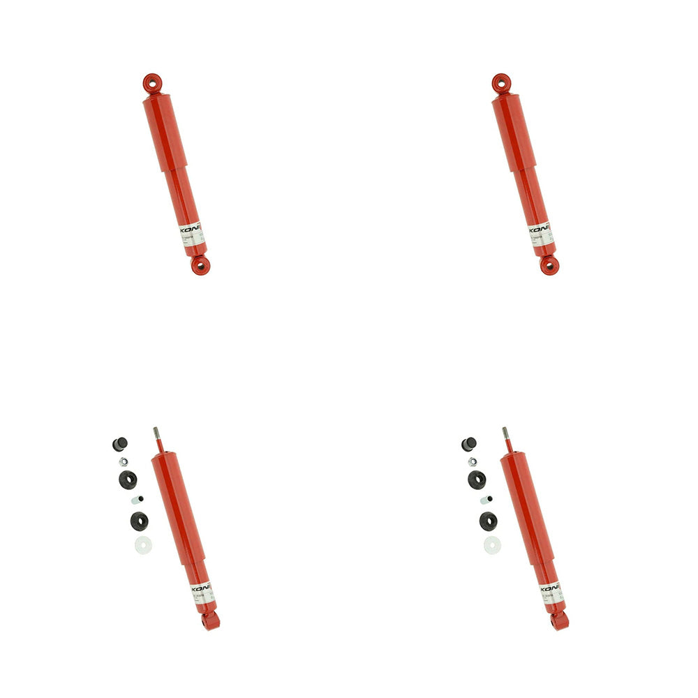Koni Classic (Red) Shocks Set - 1956-1965 Porsche 356/1600/90 Series