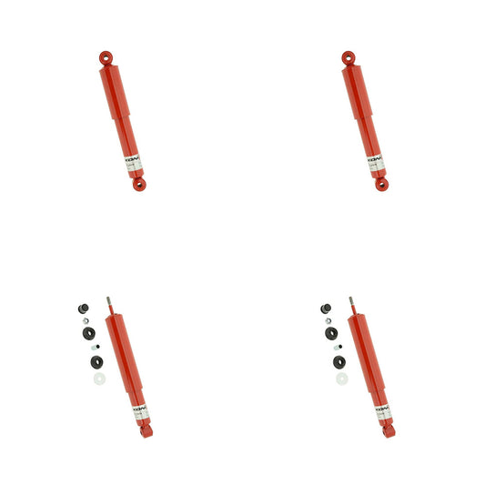 Koni Classic (Red) Shocks Set - 1956-1965 Porsche 356/1600/90 Series