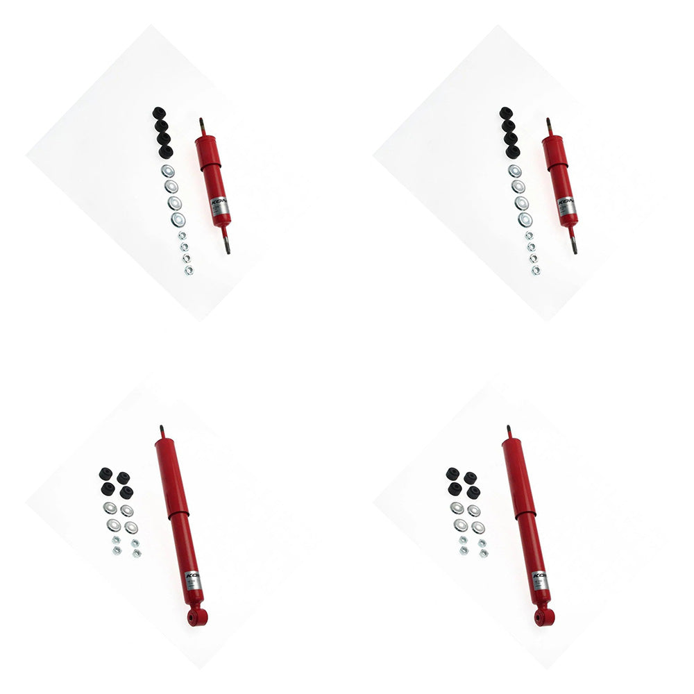 Koni Classic (Red) Shocks Set - 1962-1965 Alfa Romeo Giulia / Spider / Sprint / SS