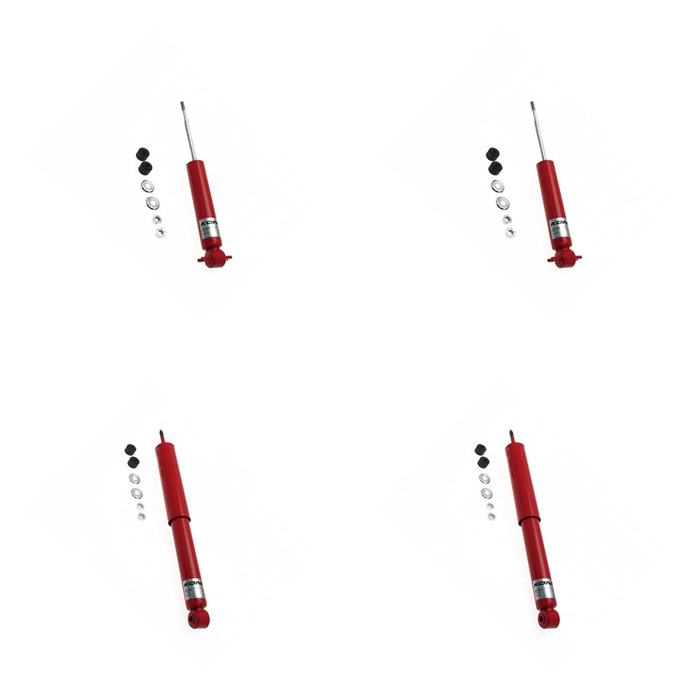 Koni Classic (Red) Shocks Set - 1967-1969 Chevrolet Camaro with Mono-Leaf Spring