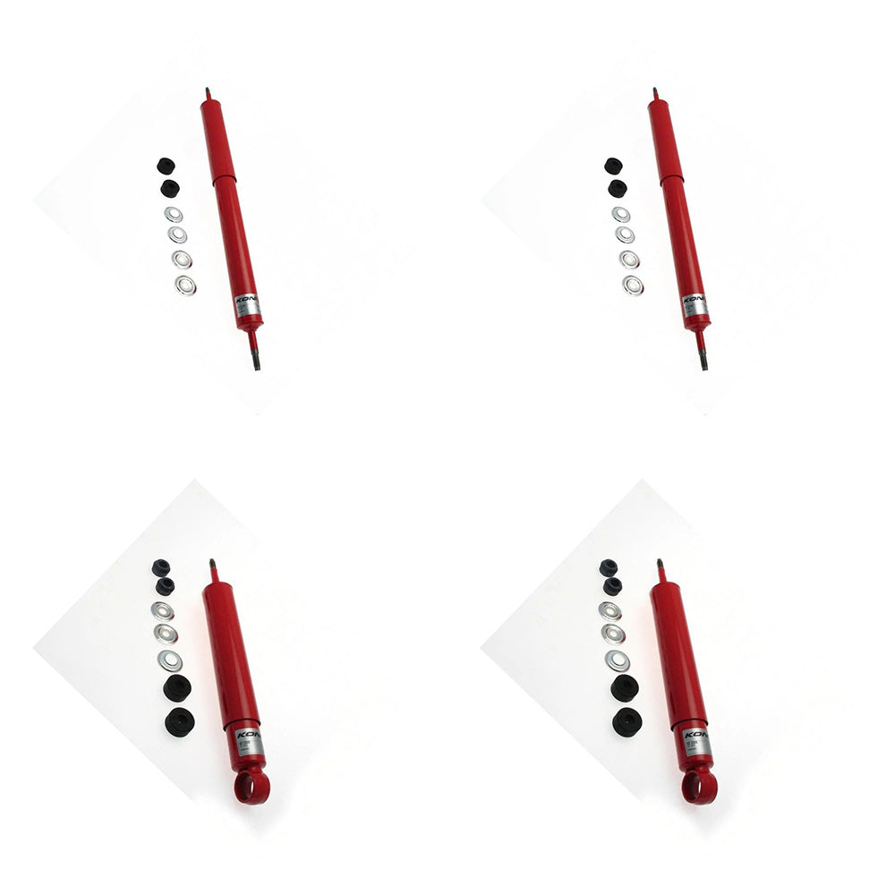 Koni Heavy Track (Red) Shocks Set - 1996-1997 Toyota Land Cruiser J80/Lexus LX