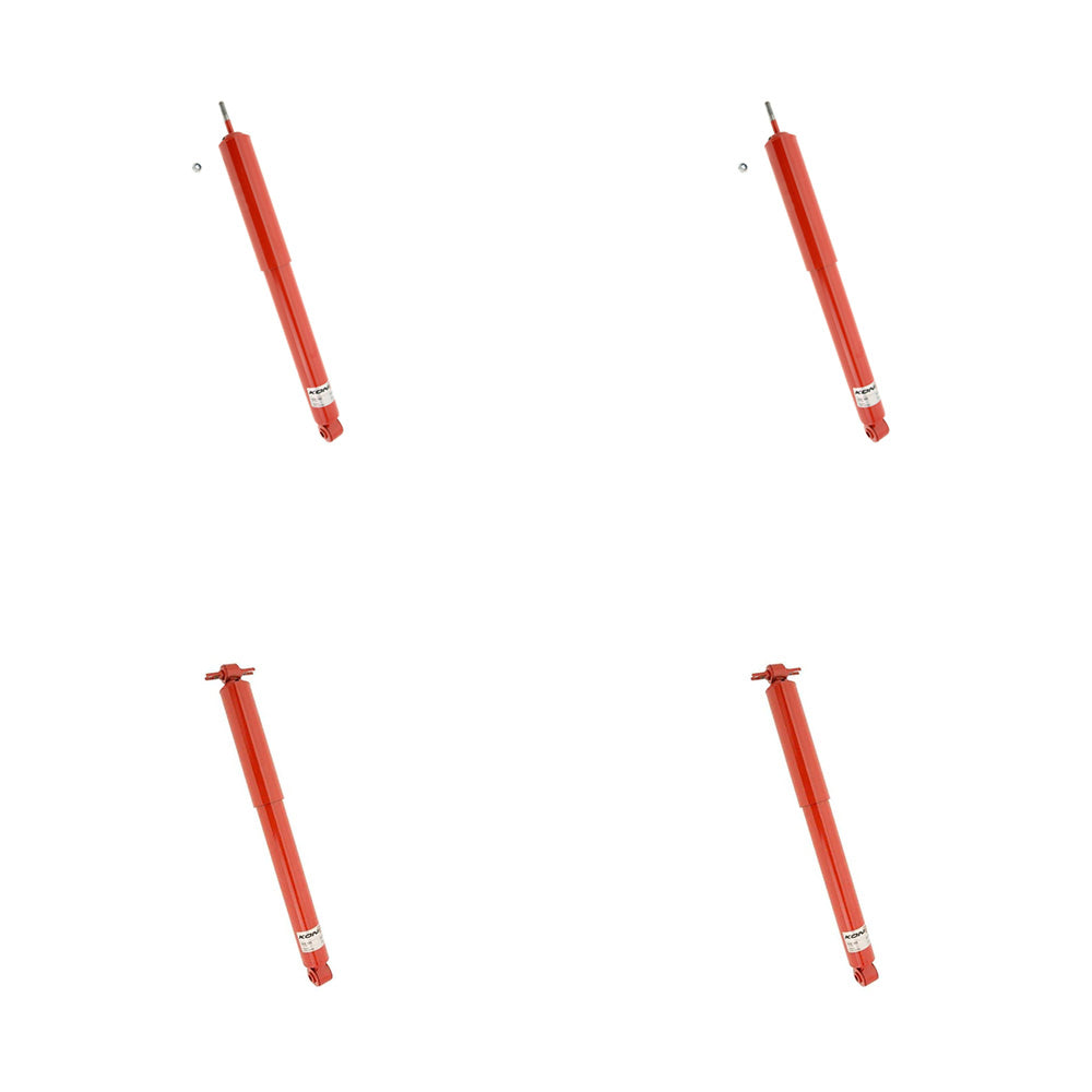 Koni Heavy Track (Red) Shocks Set - 2006-2008 Jeep Wrangler / Series JK