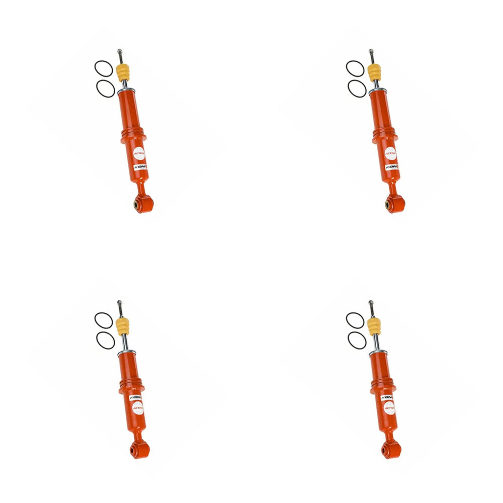 Koni Raid (Red) Shocks Set - 2005-2009 Land Rover LR3 / 2010-2016 Land Rover LR4 - (Must Reuse OEM Air Bag)