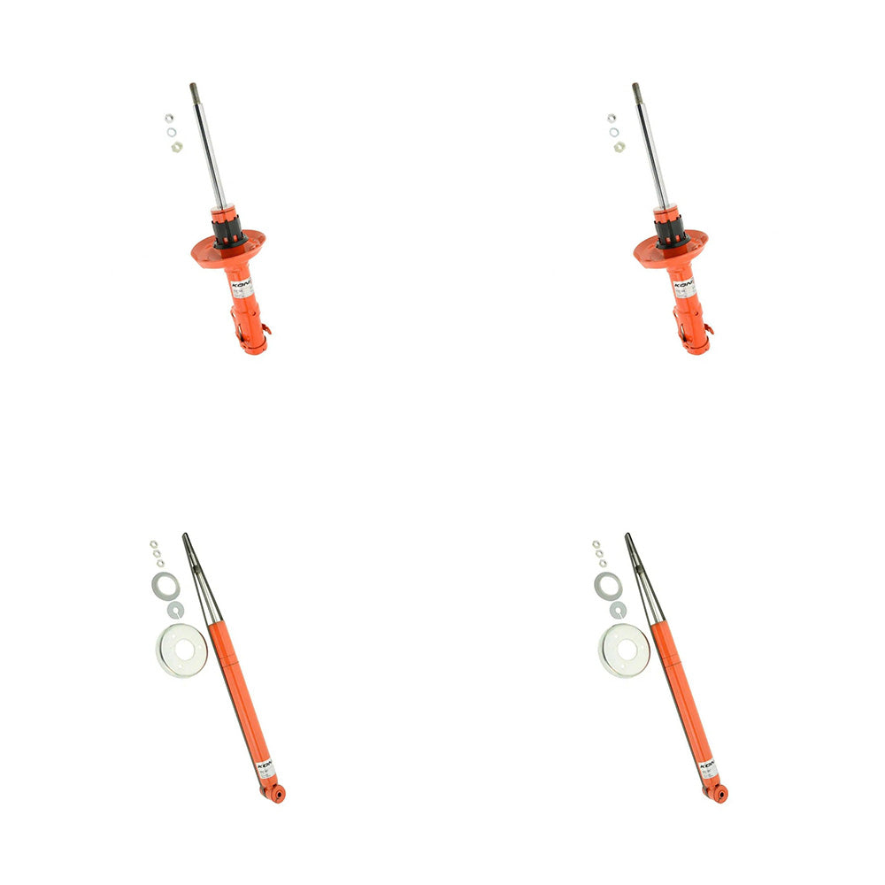 Koni STR.T (Orange) Shocks Set - 1995-2002 Volkswagen Golf III Cabrio
