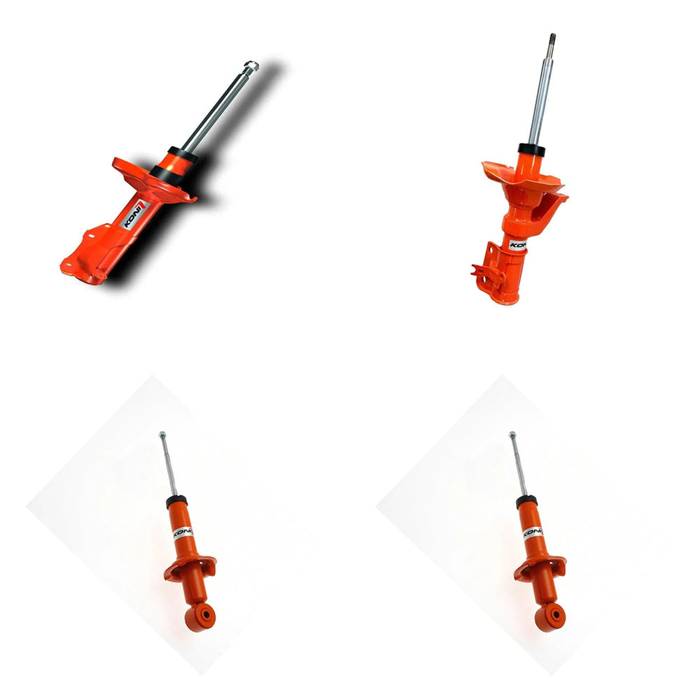 Koni STR.T (Orange) Shocks Set - 2001-2002 Honda Civic Sedan/Coupe Excl. SI