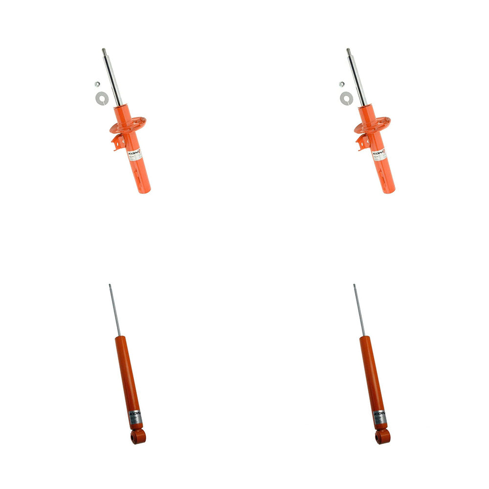 Koni STR.T (Orange) Shocks Set - 2005-2009 Volkswagen Rabbit / Golf V/Jetta V FWD incl. GTI