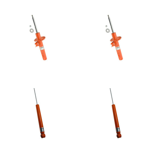 Koni STR.T (Orange) Shocks Set - 2005-2009 Volkswagen Rabbit / Golf V/Jetta V FWD incl. GTI