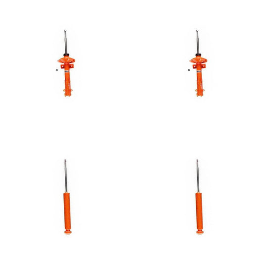 Koni STR.T (Orange) Shocks Set - 2005-2014 Ford Mustang V6 & V8/All models
