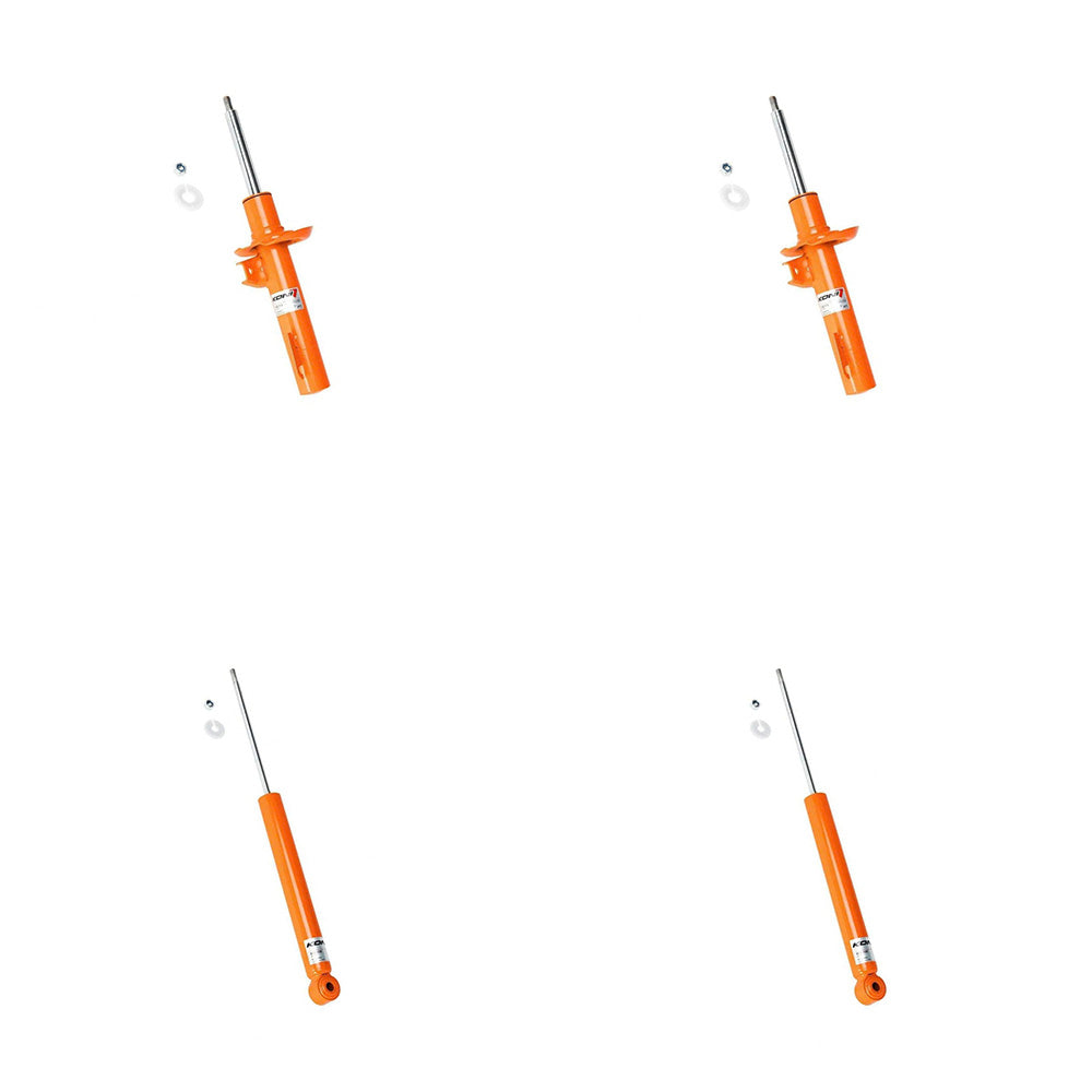 Koni STR.T (Orange) Shocks Set - 2007-2014 Audi TT Coupe / Roadster (Excl TT-S/TT-RS Models)