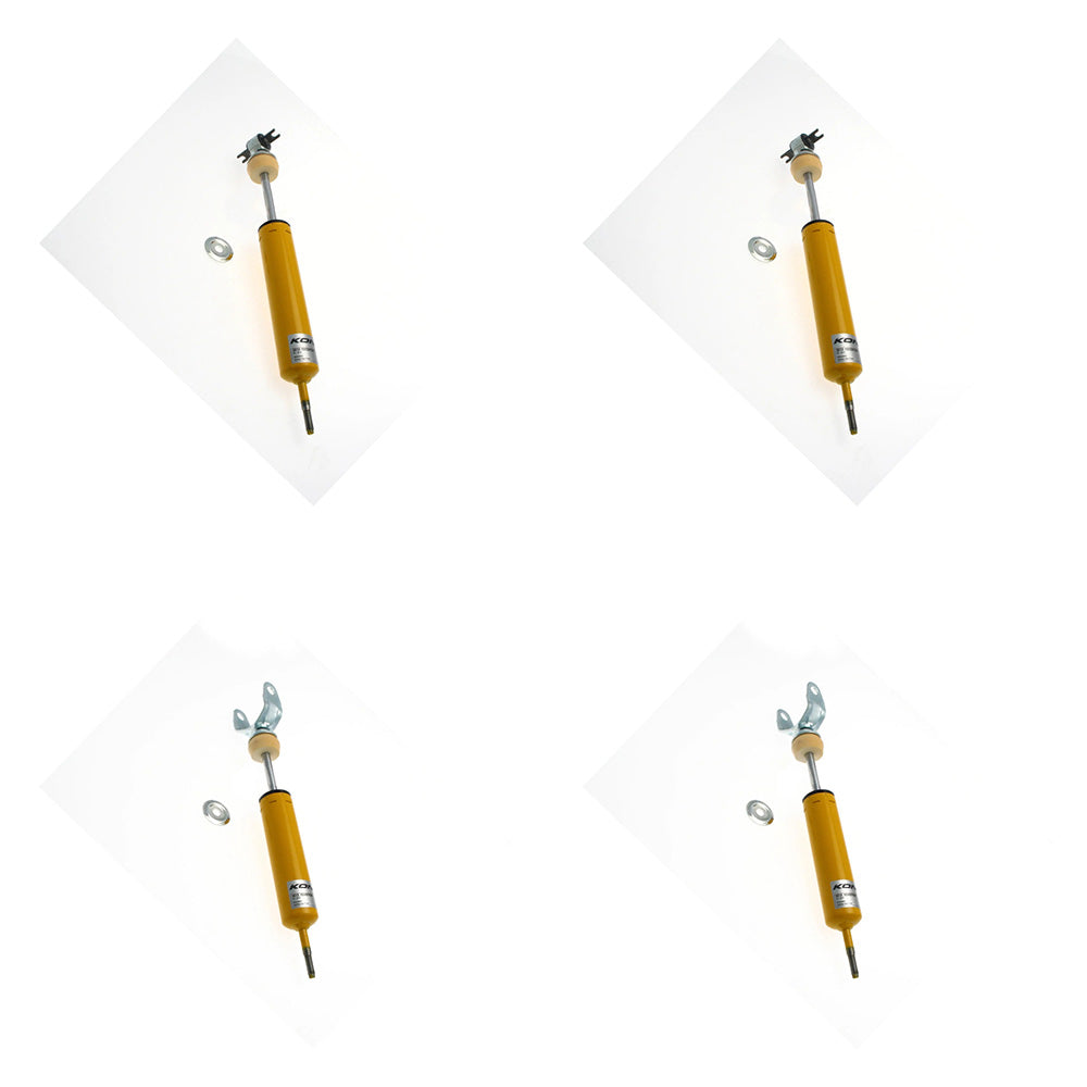 Koni Sport (Yellow) Shocks Set - 1997-2011 Chevy Corvette Coupe/Conv C5 incl Z06 (exc. Elect Susp/ZR1)