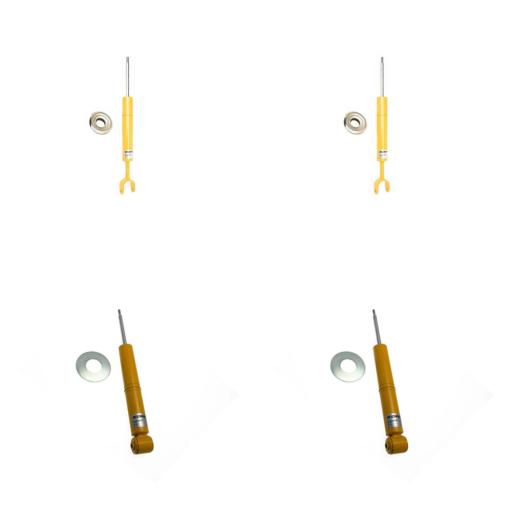 Koni Sport (Yellow) Shocks Set - 1998-2004 Audi A6 Quattro excl. Audi suspension