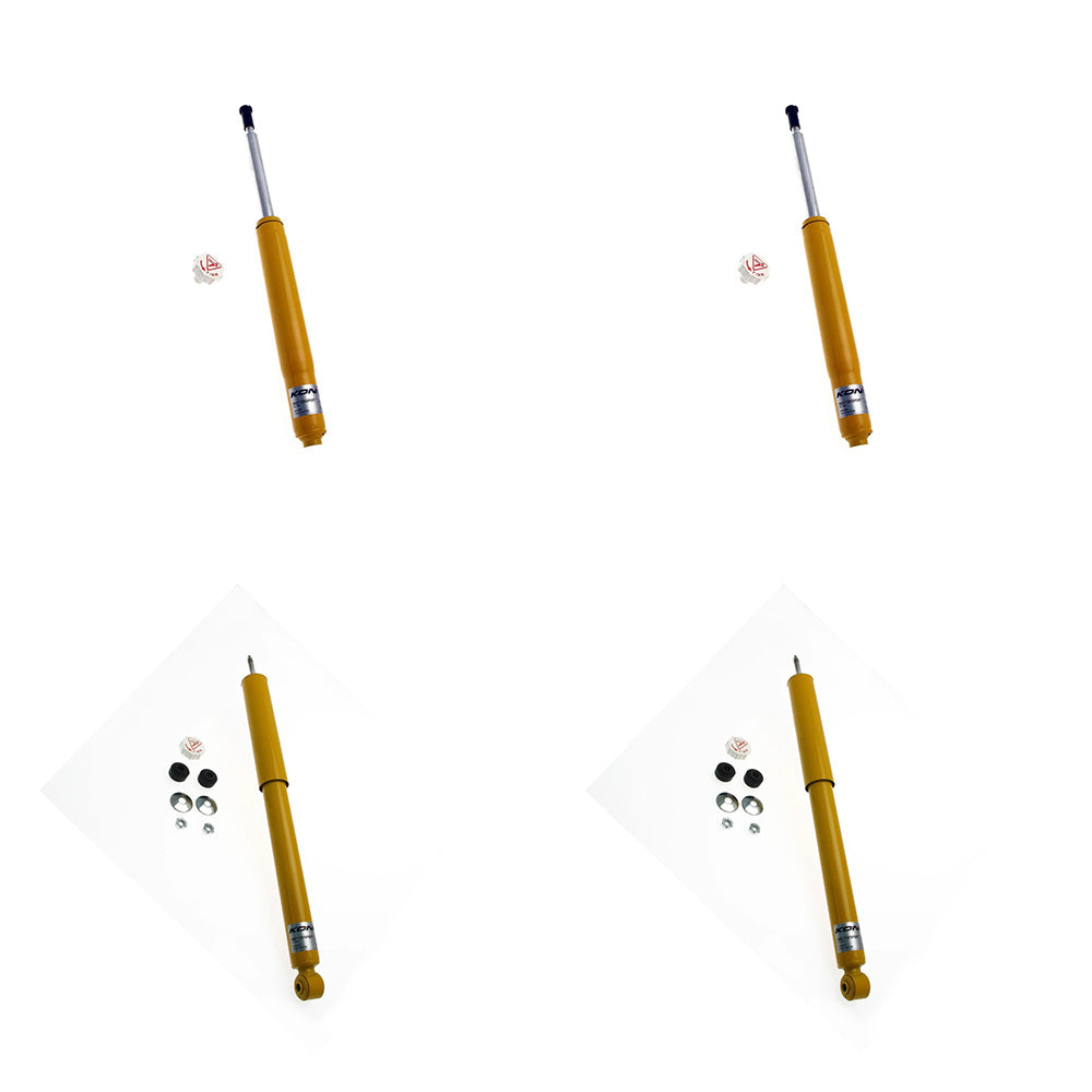 Koni Sport (Yellow) Shocks Set - 1999-2002 Saab 9-3 incl. Viggen