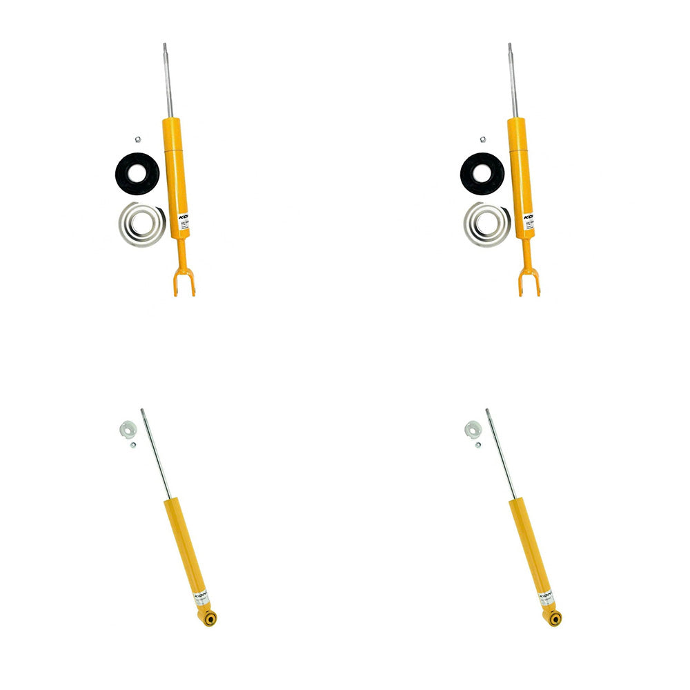 Koni Sport (Yellow) Shocks Set - 2002-2008 Audi A4 FWD & Quattro Sedan/Avant & Cabriolet