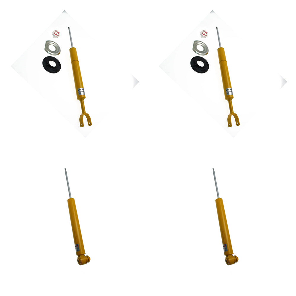 Koni Sport (Yellow) Shocks Set - 2005-2010 Audi A6 Sedan & Avant FWD & Quattro excl. Air Suspension