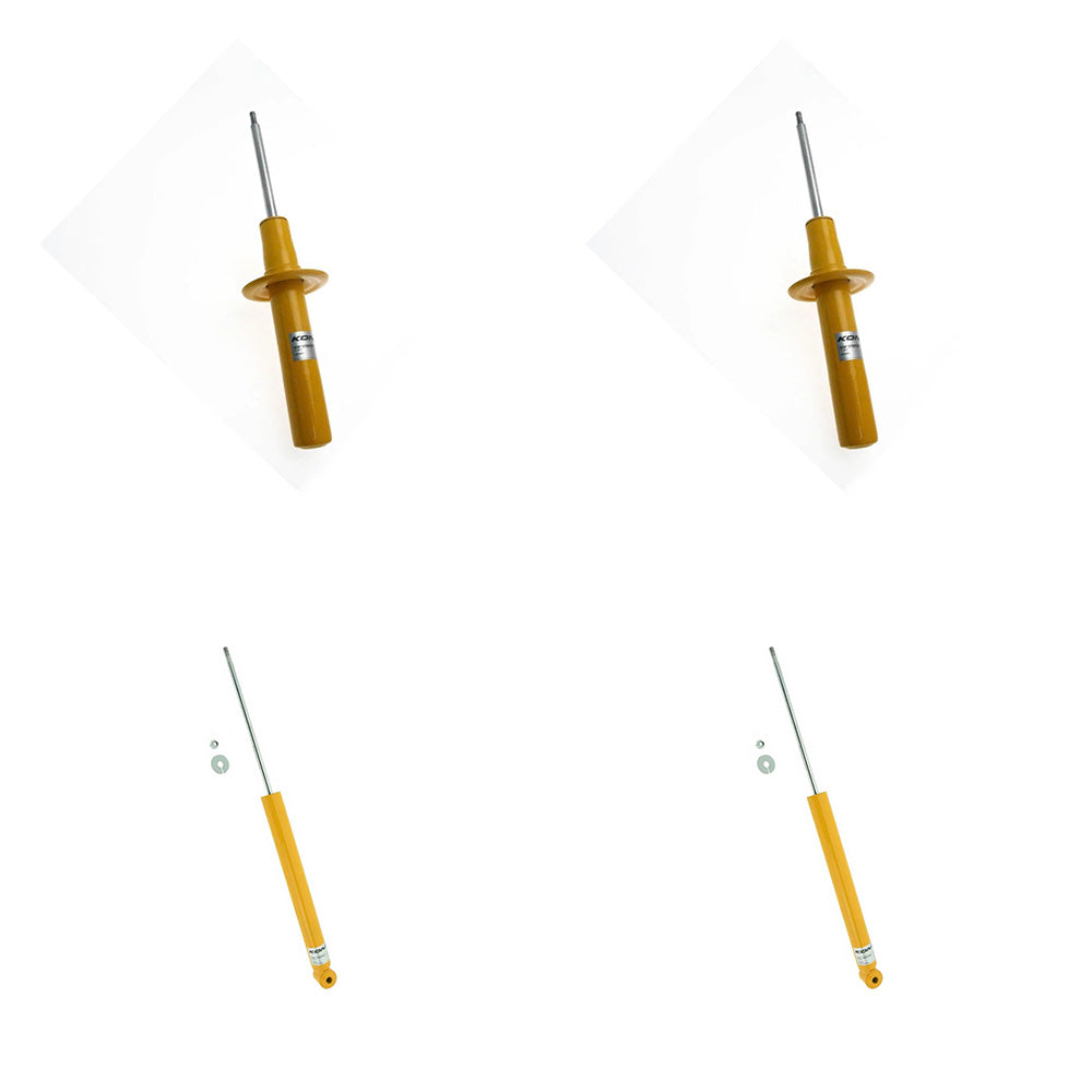 Koni Sport (Yellow) Shocks Set - 2009-2013 Audi A4 FWD & Quattro with Audi S-line suspension