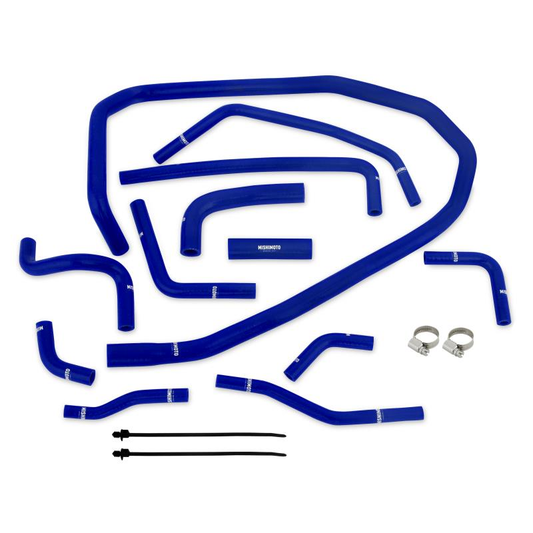 Mishimoto 2015 Subaru WRX Blue Silicone Radiator Coolant Ancillary Hoses Kit-WheelFlip