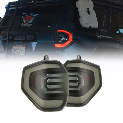 AlphaRex 24+ Toyota 4Runner Nova Series LED Tail Lights Black/Smoke | Toyota 4Runner (678007)
