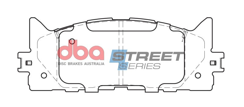 DBA Street Series Front Brake Pads | Lexus ES350 (07-18) (DB1800SS)