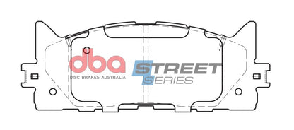 DBA Street Series Front Brake Pads | Lexus ES350 (07-18) (DB1800SS)