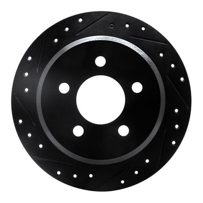 DFC D&S Black Brake Rotor (REAR LEFT): Jeep Grand Cherokee (93-98)